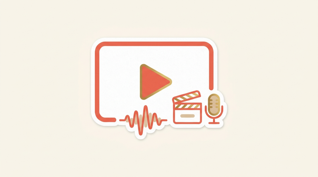 Video and content production icon